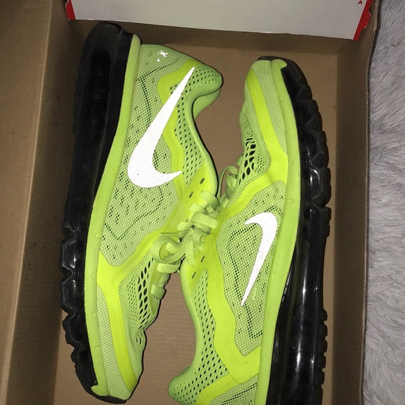 2013 Nike air max neon yellow - Picture 5 of 5